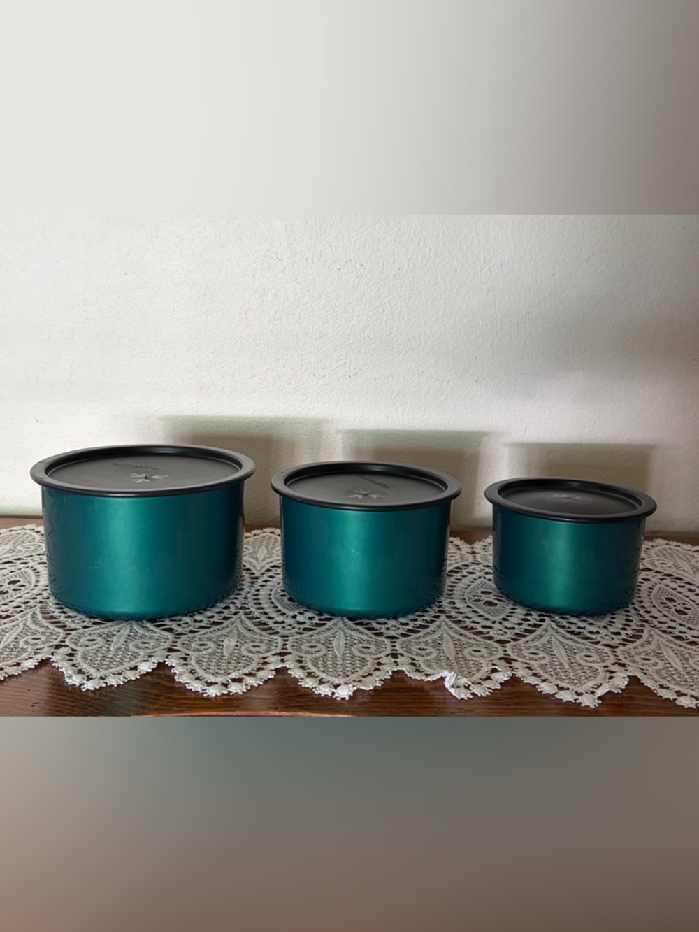 Tupperware Stackable Canisters - Picture 2 of 6